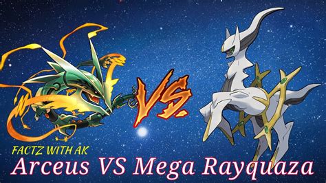 arceus vs rayquaza|ARCEUS vs MEGA RAYQUAZA .